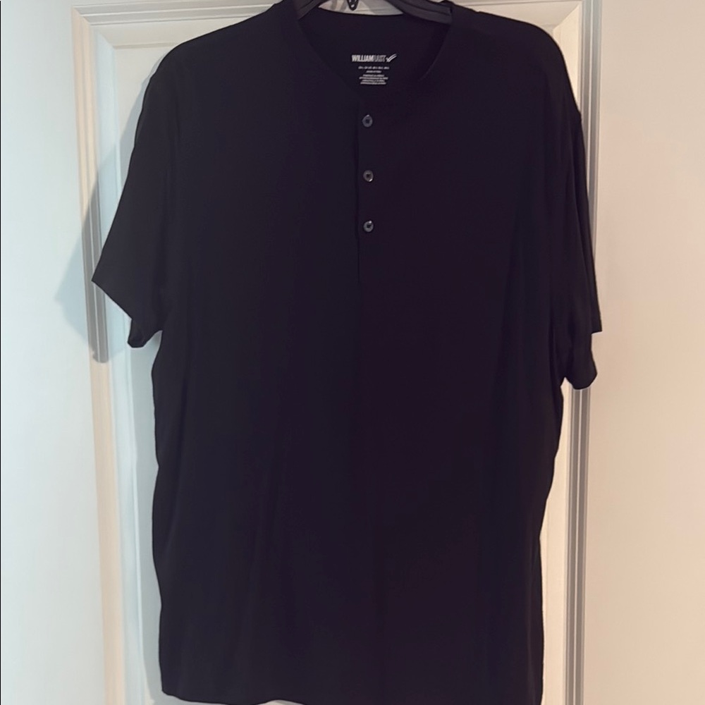 William Rast Black Short Sleeve Tee